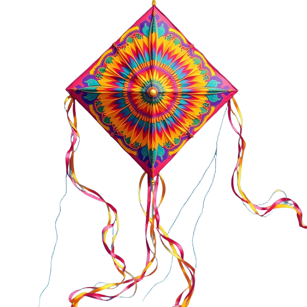 Colorful Diamond Kite